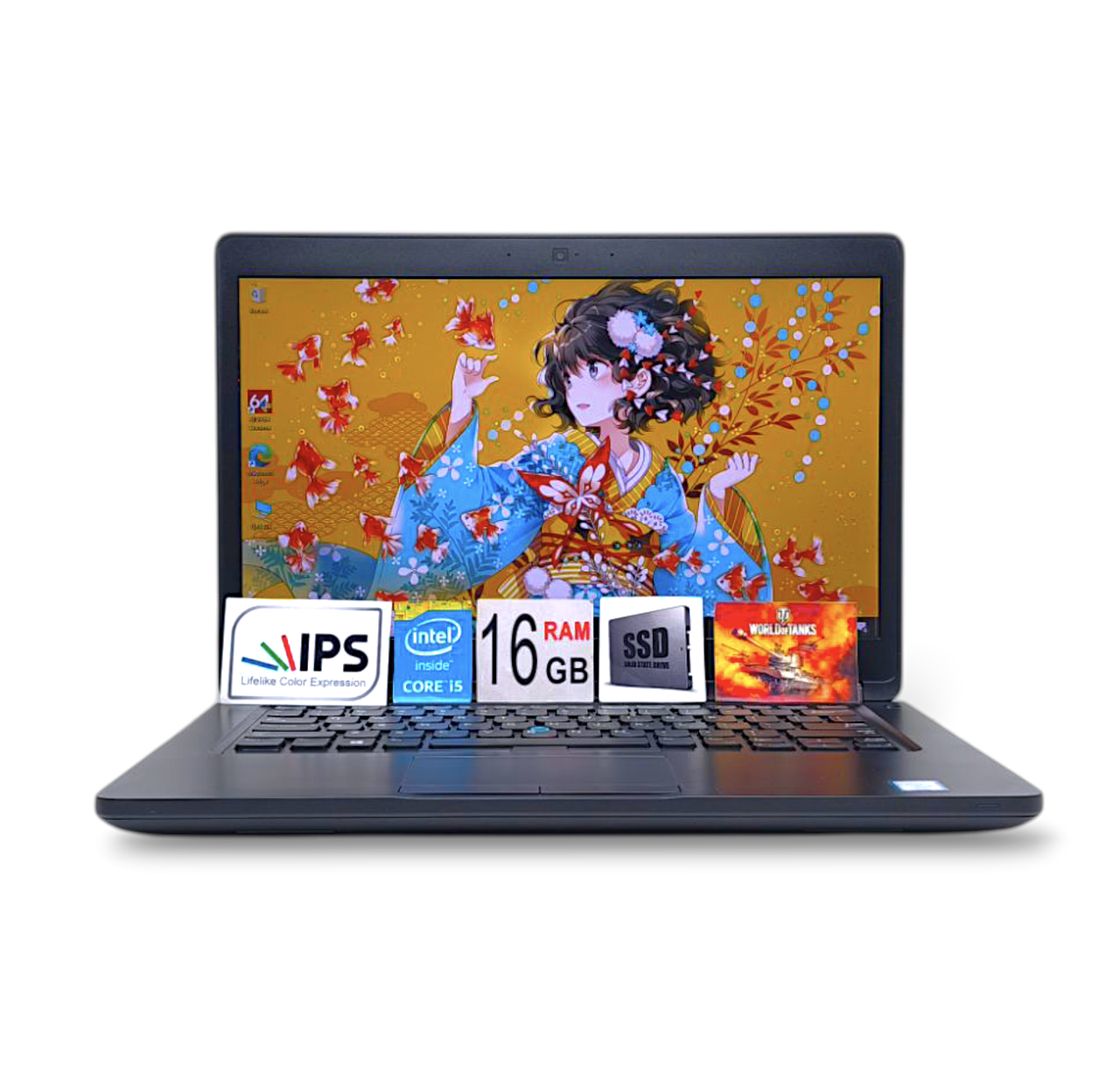 Ноутбук Dell Latitude 5480  14" FHD IPS i5-7440HQ 16GB Ram SSD 256GB NVIDIA GeForce 930MX