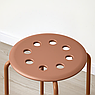 Табурет IKEA MARIUS Коричневий Висота - 45 см 206.052.49, фото 4