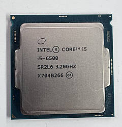 Процесор Intel Core i5 6500 Quad 4x3.2-3.6 6mb cache 8GT/s Skylake s1151 65W бу для ПК