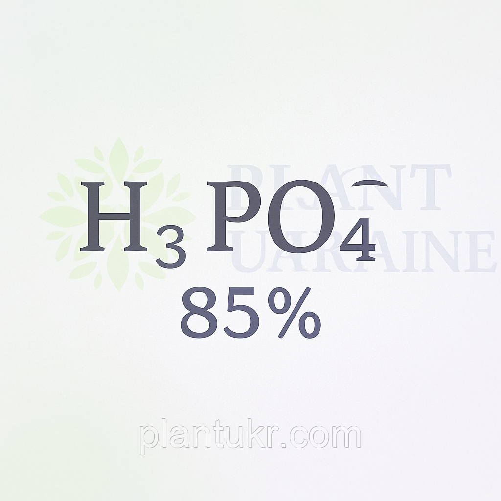 Ортофосфорна кислота харч 85% (фосфорна кислота) фасування 8,5кг (5л)