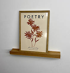 Фотополка ясень 40 см 1 шт