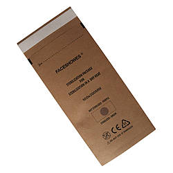 Крафт пакети для стерилізації в сухожильній шафі Faceshowes 100*200 мм, 100 шт.