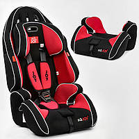 Автокрісло універсальне G 1699, чорно-червоне