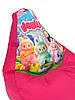 Крісло-мішок Labubu рожевий (Лабубу), фото 4