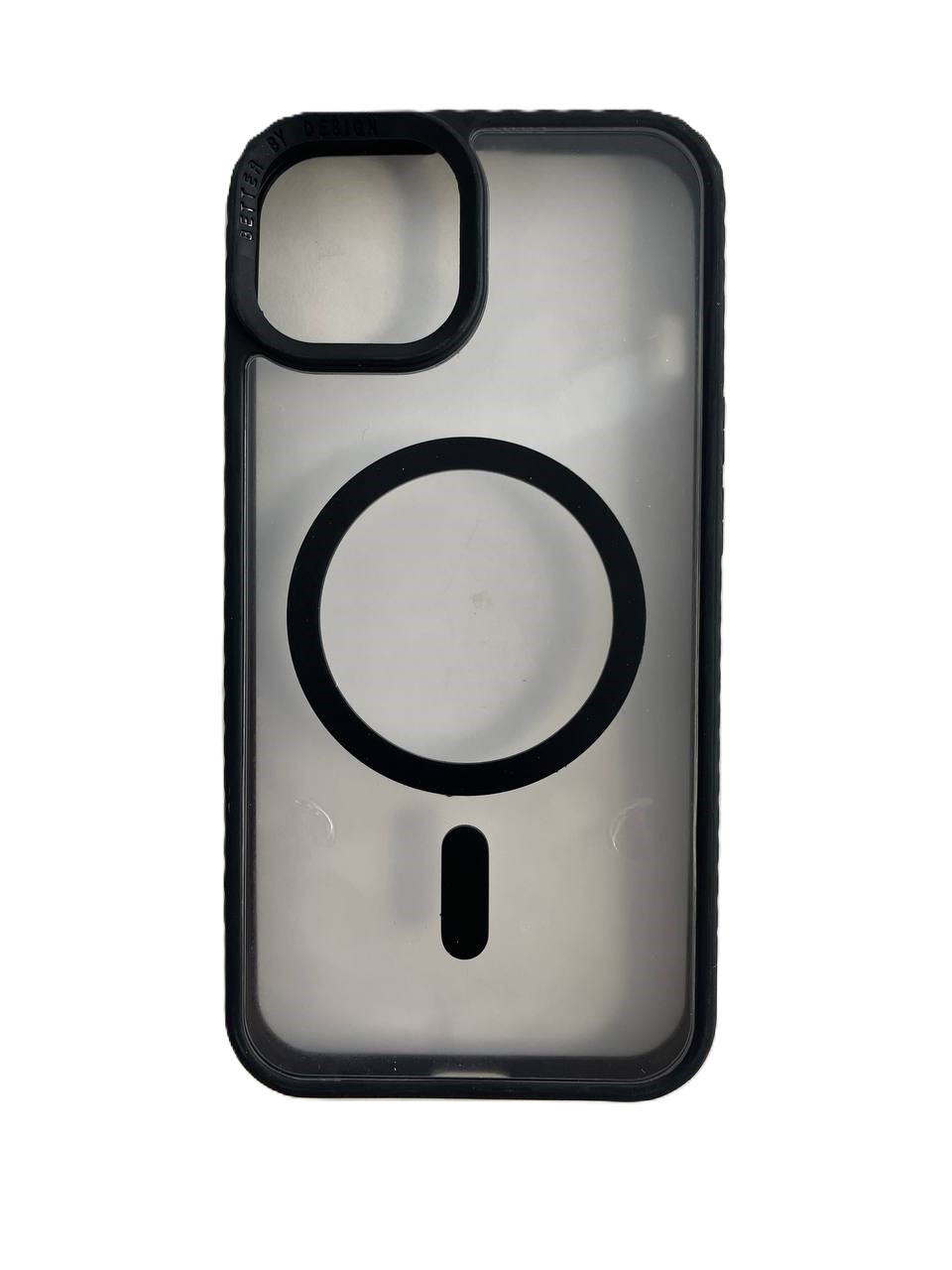 Накладка "Magnetic Ribbed" Iphone 13 Black, фото 1