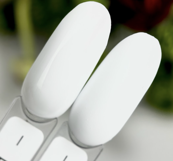 Гель-лак для нігтів білий Crooz Gel Polish №1 8мл, фото 1