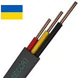 ВВГнг 3×2.5 мм² — силовий кабель з мідними моножилами, плоский, в негорючій оболонці, фото 6