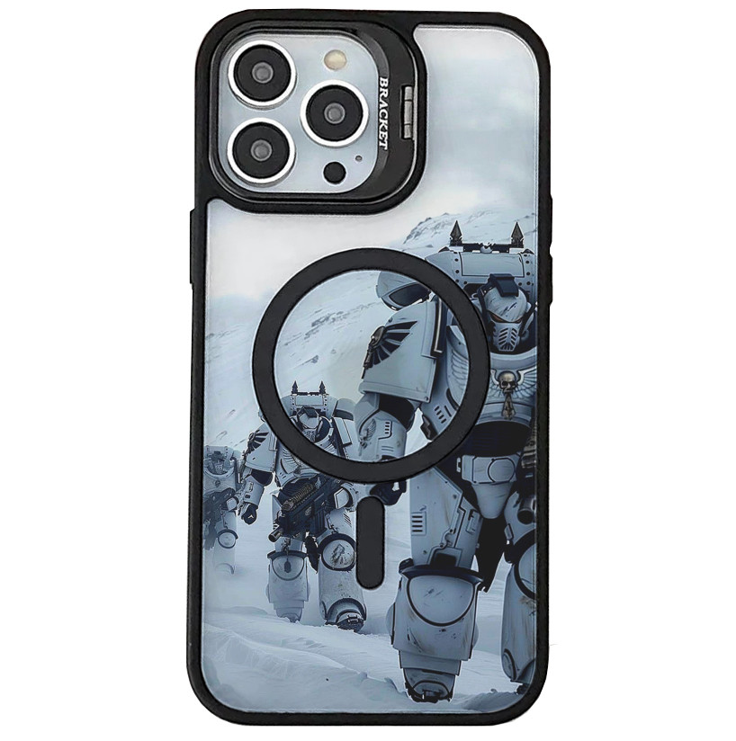 Чохол з фотодруком U1 Magsafe для iPhone 16 Pro Warhammer Marine 3, фото 1