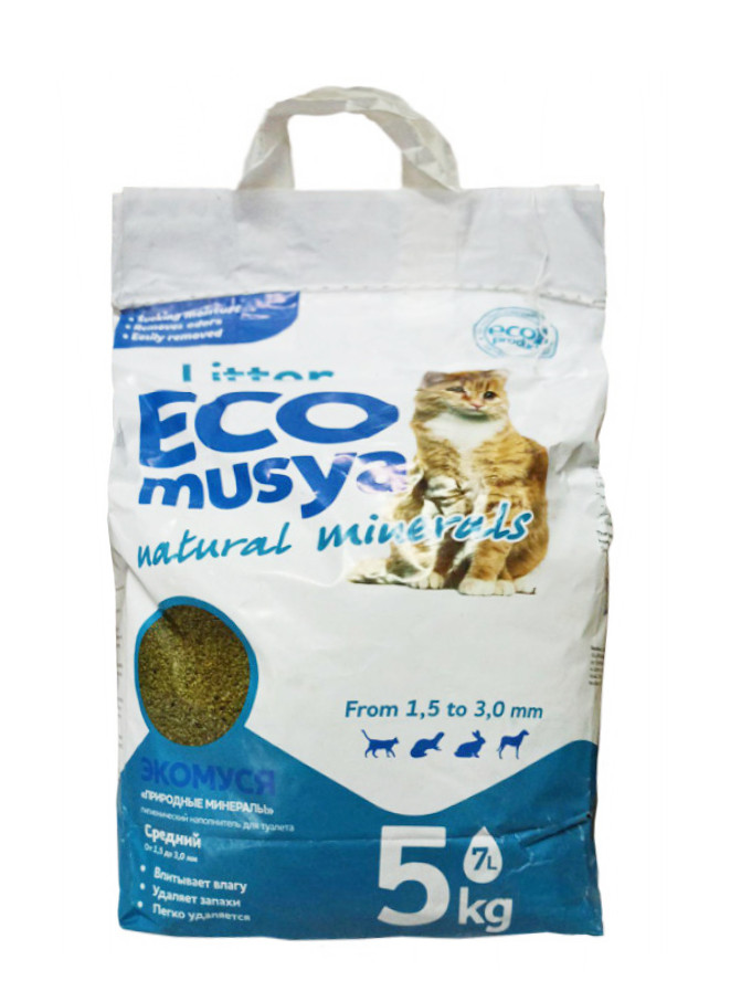 Наповнювач ЕкоМуся 5кг середній