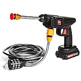 Портативна акумуляторна мийка високого тиску Mar-Pol M90139 | Бездротова, 21V, 30 бар, фото 2