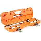 Динамометричний ключ BJC 1/2" 20-120 Нм 470 мм із сертифікатом калібрування + набір головок (B53575), фото 5