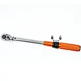Динамометричний ключ BJC 1/2" 20-120 Нм 470 мм із сертифікатом калібрування + набір головок (B53575), фото 8