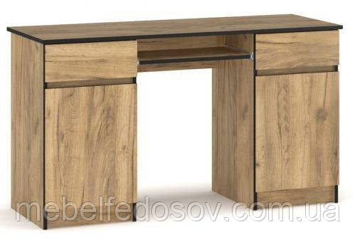 Стол компьютерный 2Д2Ш (Мебель-Сервис)  1350х766х500 мм