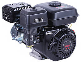 Бензиновий двигун 170F ТТ (з виходом вала під шліц, 25 мм) 7 л.с