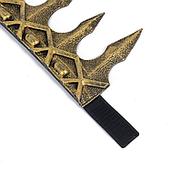 Корона готіка «Темне Середньовіччя» золота АВС, фото 3