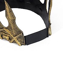 Корона готіка «Темне Середньовіччя» золота АВС, фото 4