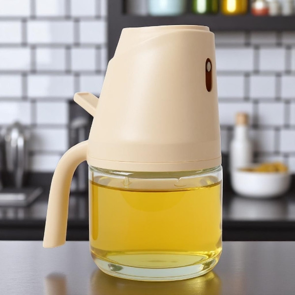 Масляна банка і розпилювача пляшка, фото 1