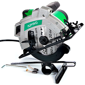 Пила циркулярна електрична 190мм 1800Вт APRO C190 (899211), фото 3