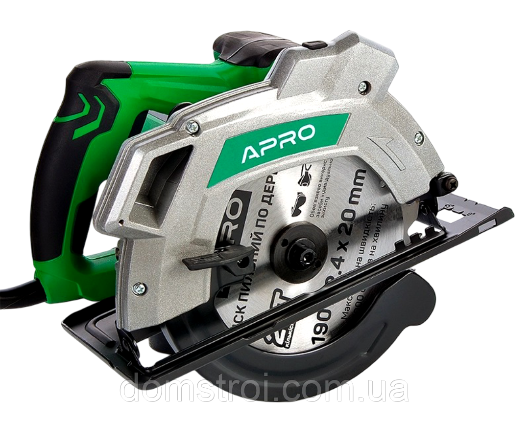 Пила циркулярна електрична 190мм 1800Вт APRO C190 (899211)