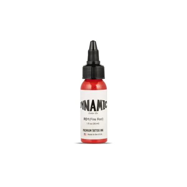 Фарба для татуювання Dynamic Color Fire Red, 30 мл, фото 1