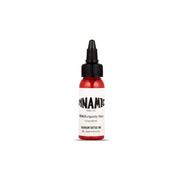 Фарба для татуювання Dynamic Color Burgundy Red, 30 мл, фото 1