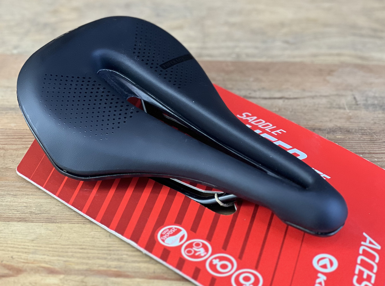 Сідло для велосипеда PUFER LITE, black, фото 1