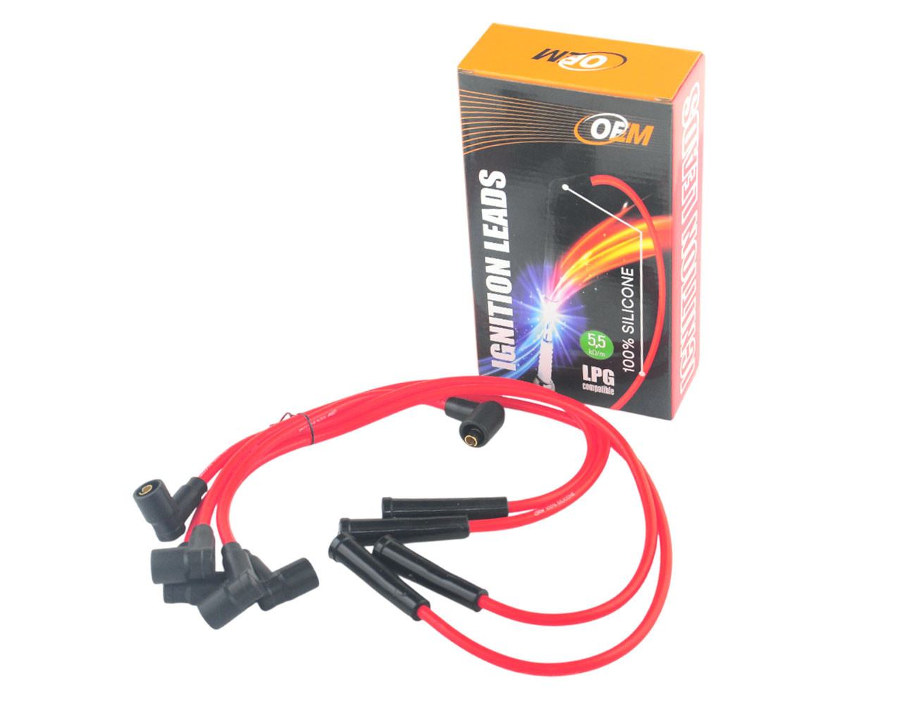 Дріт високовольтний ВАЗ 2108-10 карб. к-т, силікон, фото 1