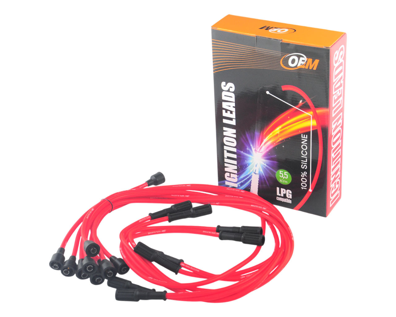 Дріт високовольтний ЗіЛ 130, 131, 133, к-т, силікон, фото 1