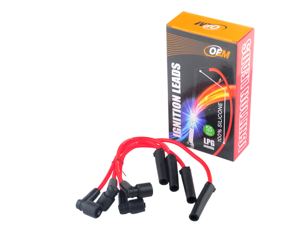 Дріт високовольтний ГАЗ-дв. УМЗ 4216 Євро-4, к-т, силікон, фото 1