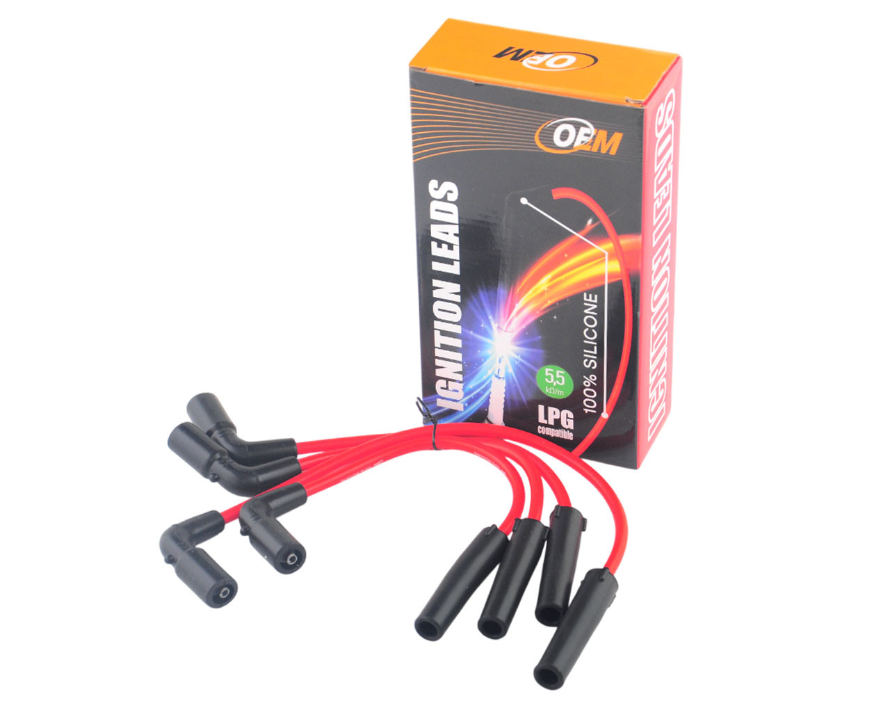 Дріт високовольтний ГАЗ-дв. УМЗ 4216 Євро-3 з 06-09г, к-т, силікон, фото 1