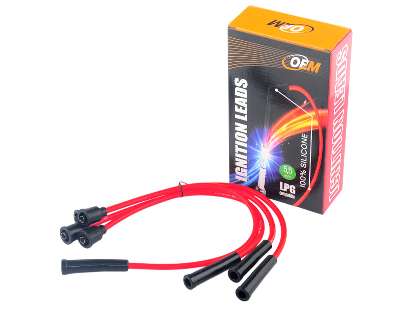 Дріт високовольтний ГАЗ-дв. УМЗ 4216 Євро-3 до 06г, к-т, силікон, фото 1