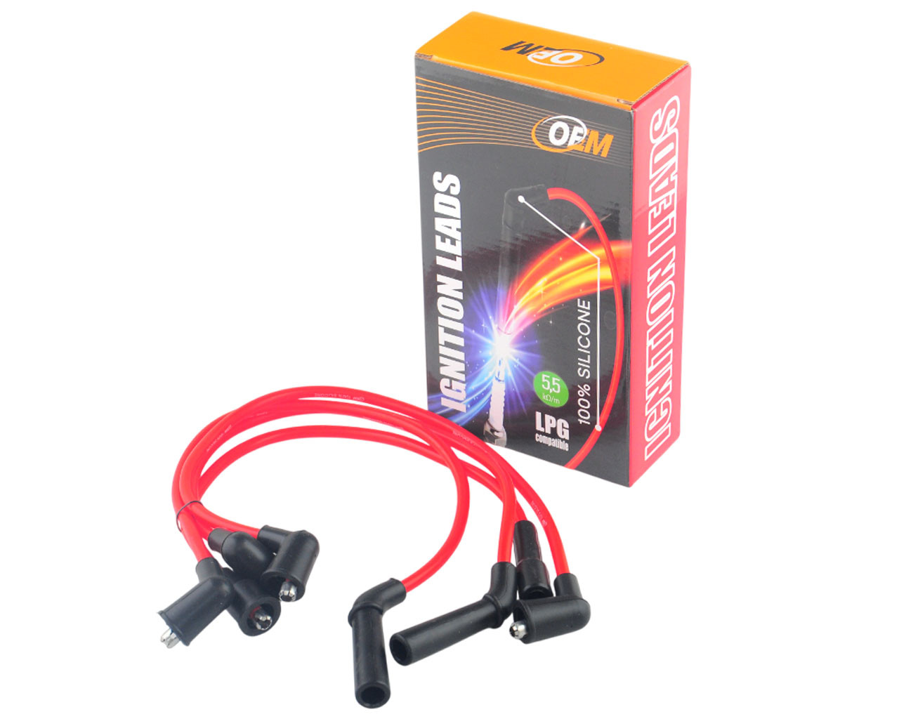 Дріт високовольтний DAEWOO MATIZ, TICO 0.8 (до 2001) к-т, силікон, фото 1