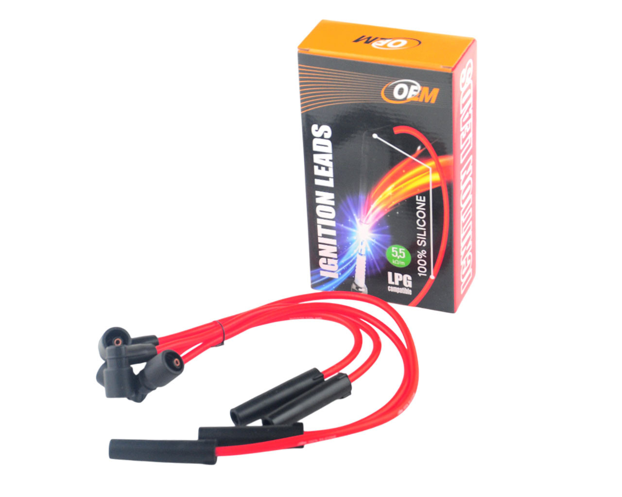 Дріт високовольтний ВАЗ 2108-15 інж. 8 кл. дв. 1,5, к-т, силікон, фото 1