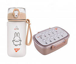 Набір в їдальню YES Зайчик Miffy 500 мл (708322К1)