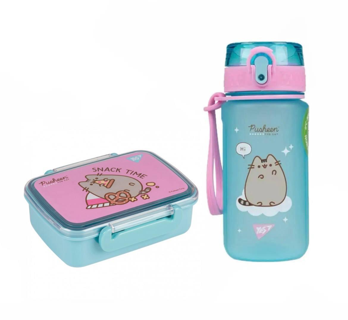 Набір ланч-бокс + пляшка Yes Pusheen (708065К), фото 1