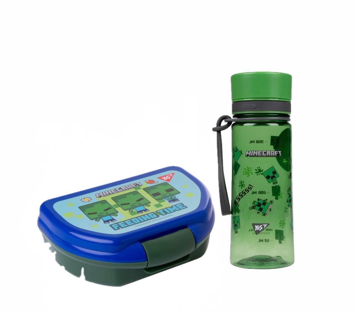 Набір ланч-бокс + пляшка Yes Minecraft (708179К), фото 1