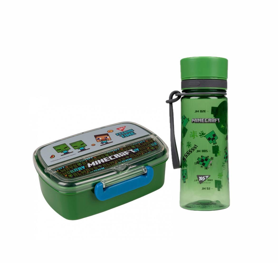 Набір ланч-бокс + пляшка Yes Minecraft (708179К2), фото 1