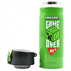 Подарунковий набір Minecraft для школи термос + пляшка + ланч-бокс YES (708329К), фото 3