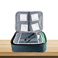 Органайзер для документів 35.5*27*11.5 см Зелений