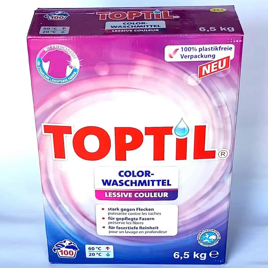 Пральний порошок Toptil Colorwaschmittel 6,5 кг — до 100 прань