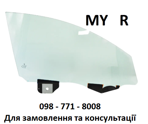Скло бокове дверки передньої правої R (водія) подвійне Tesla Model Y (Оригінал)  1495507-00-A / 1582617-00-A