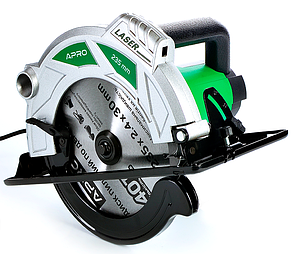 Пила циркулярна електрична 235мм 2500Вт APRO C235 (899213), фото 3