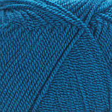 YarnArt SUPER PERLEE (Супер Перле) № 850 синій (Пряжа акрилова, нитки для в’язання), фото 2