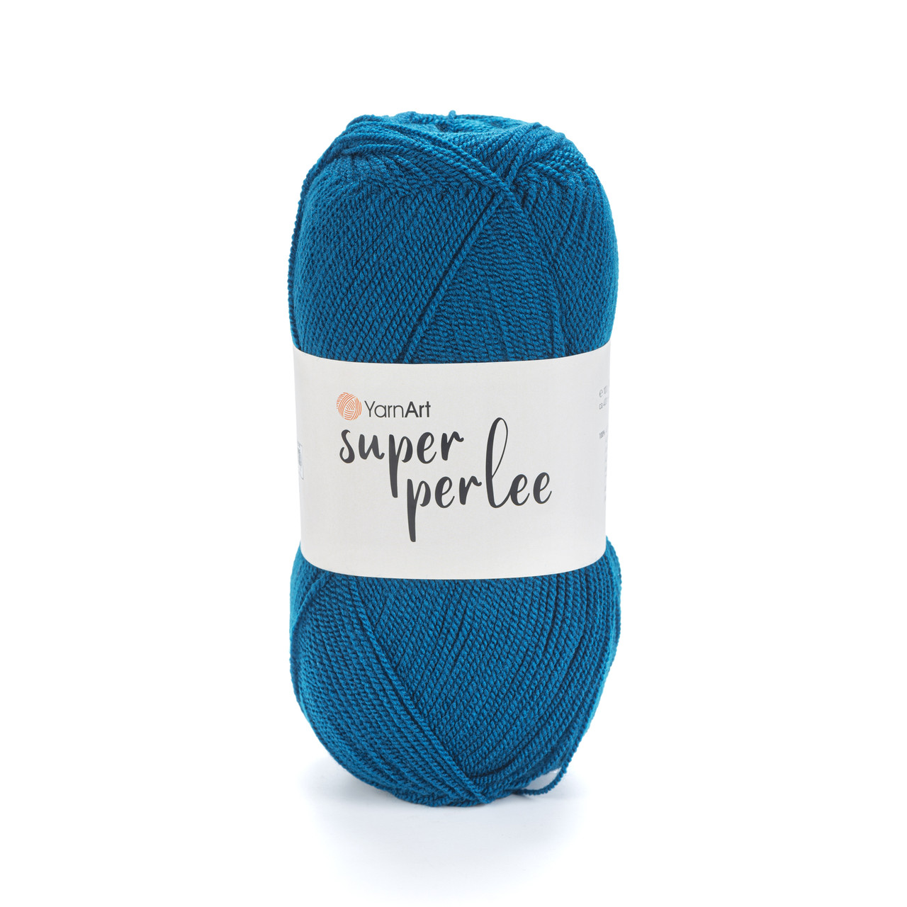YarnArt SUPER PERLEE (Супер Перле) № 850 синій (Пряжа акрилова, нитки для в’язання), фото 1