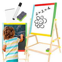 Дошка-мольберт для малювання крейдою та маркерами Kruzzel (Польща), TPY