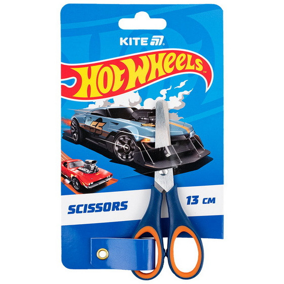Ножиці дитячі Kite HW25-123 13см Hot Wheels (Хот Вілс)
