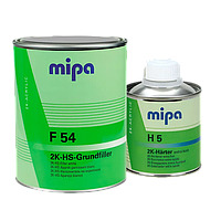 Акриловий грунт-наповнювач Mipa F54 HS 1 л сірий (із затвердником H5 0.25 л)