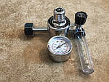 Редуктор балонний універсальний із ротаметром (аргон, вуглекислота) (регулятор витрати Ar/CO2), фото 5