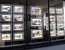 Кристалайт А1 надтонка світлова панель підвісна на тросах, для постера А1 594х841 мм, ACRY, фото 5