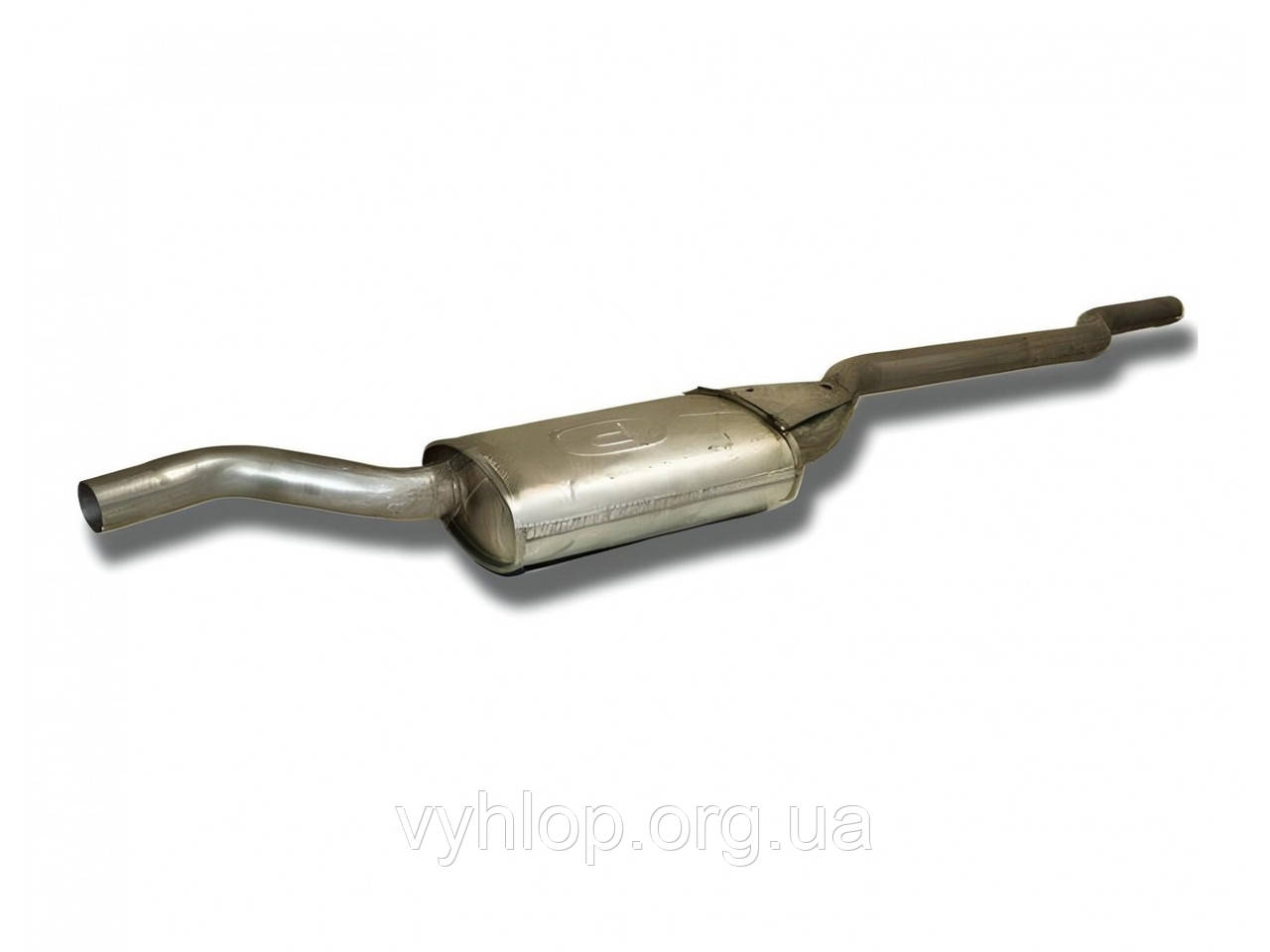 Резонатор Мерседес В123 (Mercedes W123) 76-85 200-300TD (13.01) Polmostrow алюминизированный